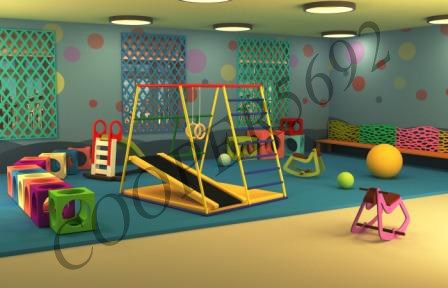 3d визуализации: Интерьер детского сада
